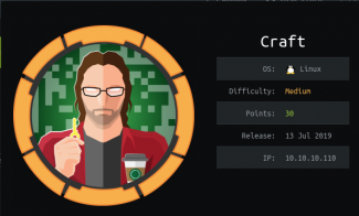 hackthebox craft